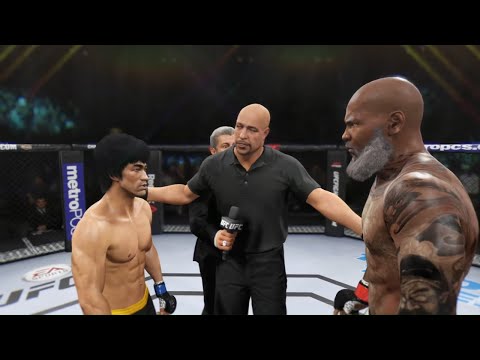 Bruce Lee vs. Old Requis - EA Sports UFC 2 - Epic Fight