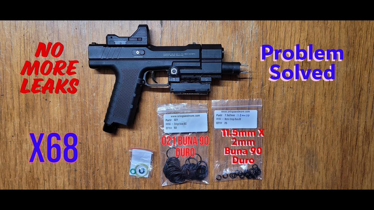Pistelle X68 Oring Solution No More Leaks