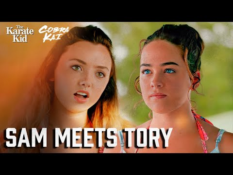 Tory and Sam Meet for the First Time | Cobra Kai (Peyton List, Mary Mouser)