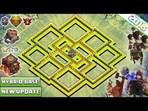 NEW TH10 Base 2018 | New Town Hall 10 Trophy/Farming Base | Anti Everything | Clash of Clans 2018