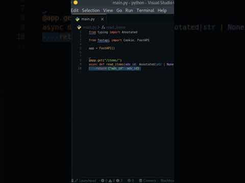 How To Use Cookie Parameter In Fastapi Python Tutorial For Beginners Python Pythontutorial