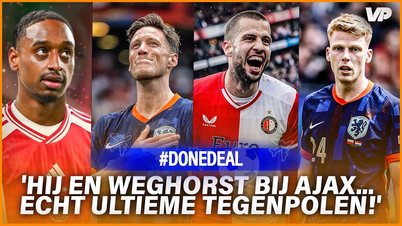 Thumbnail for article: #DoneDeal: 'Weghorst en hij in Ajax-kleedkamer... Echt ultieme tegenpolen'