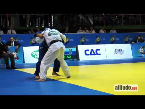 World Cup Rome 2012 : Ottaviani (FRA) - Contegreco (ITA) - ippon - o-uchi-gari - -66 kg