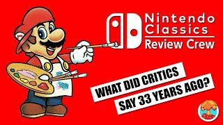 1990s Critics Review Mario Paint on Super NES (Nintendo Classics)