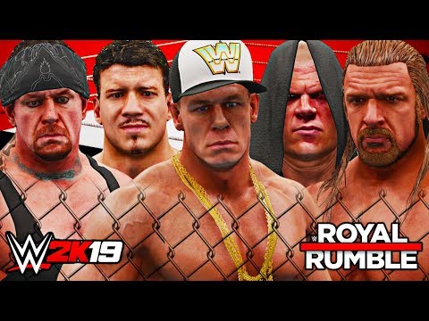 WWE 2K19 - 30 MAN RUTHLESS AGGRESSION ROYAL RUMBLE!!