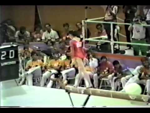 5th EF CHN Ma Yanhong BB - 1984 Olympic Games 19.475