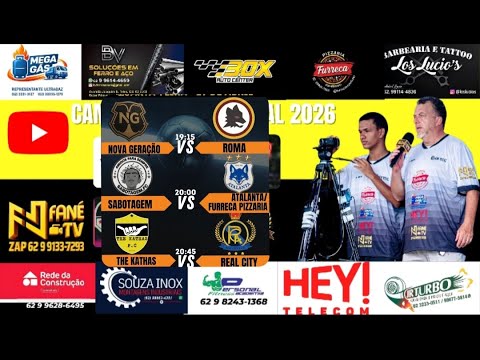 AO VIVO FANÉTV/CAMPEONATO MUNICIPAL DE FUTSAL BELA VISTA DE GOIÁS