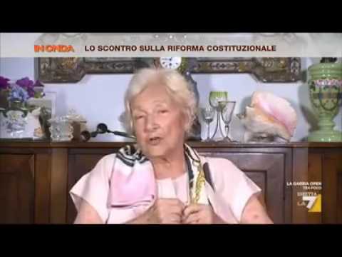 LORENZA CARLASSARE - RIFORMA COSTITUZIONALE E ITALICUM