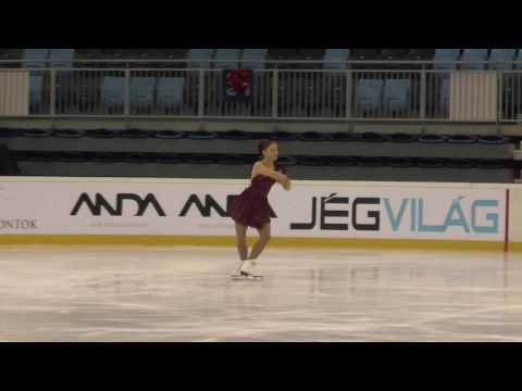 2016 Santa Claus Cup: Amanda ELEK (HUN) - FS Basic Novice B GIRLS, Free skating