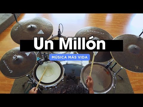 Un Millón - Música Más Vida | Drum Cover | David Guerrero