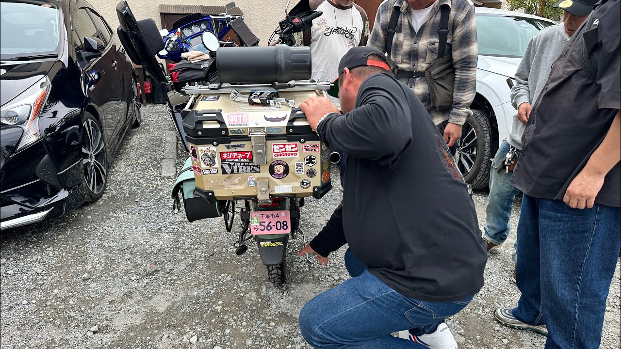 チェーンが外れて走行不能！〜４台もの不動車が出たツーリングの巻〜