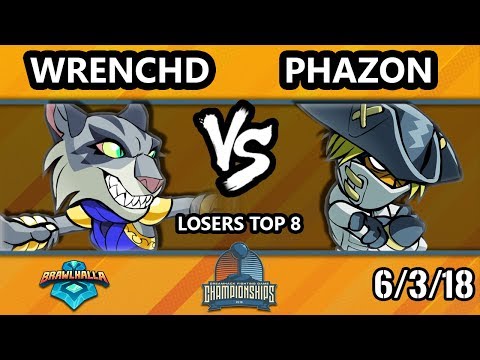 DHATX18 Brawlhalla - WC | wrenchd Vs. Phazon - Losers Top 8