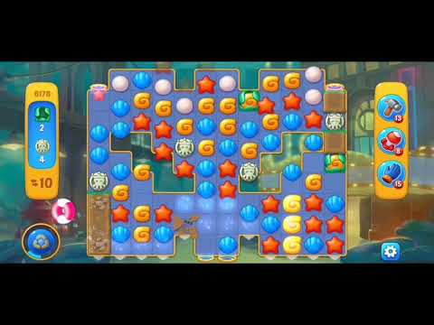 Fishdom 6178 Hard Level - NO 💣🧨💥