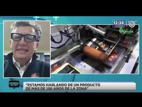 Entrevista Radio Bío Bío y Canal 9, Cecinas Hacienda de Ñuble.
