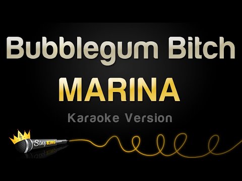 MARINA - Bubblegum B (Karaoke Version)