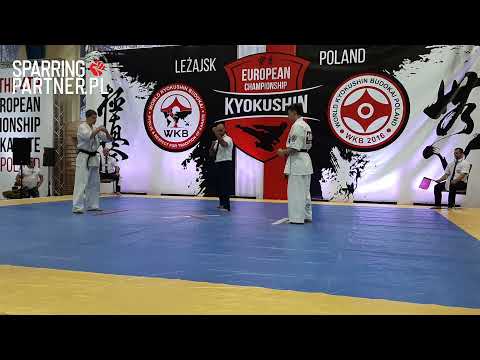 Illiashenko Vadym vs  Sosnowski Oskar 4th EUROPEAN WKB CHAMPIONSHIP LEŻAJSK 2021Man -70kg