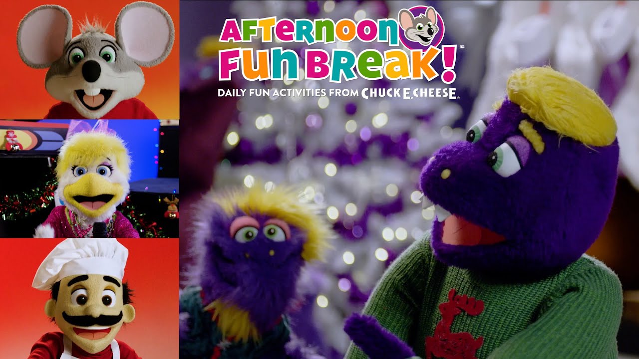 Chuck E. Cheese Holiday Music Video Collection | Afternoon Fun Break