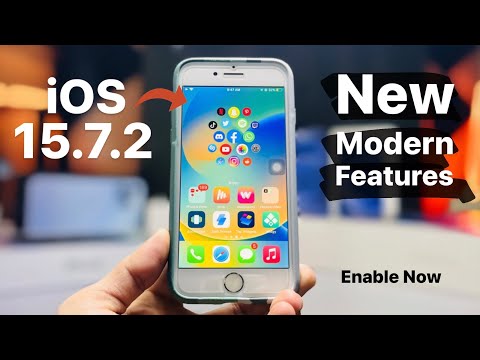 iOS 15.7.2 - New Modern Features on iPhone 6s, 7, 7+