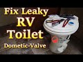 How To Fix A Leaking RV Toilet | Valve Replacement- Dometic 300 301 310 series how to fix rv toilet