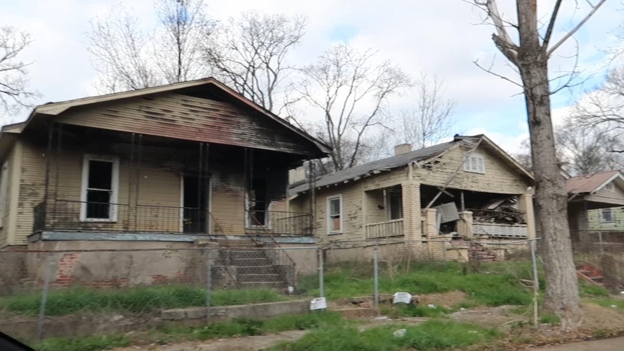 EXPLORING BIRMINGHAM ALABAMA WORST LOOKING STREETS AND HOODS