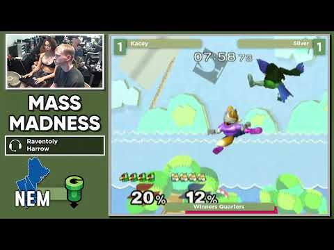 Mass Madness 41 SSBM - Kacey (Falco) vs. Silver (Fox) - Melee WQF