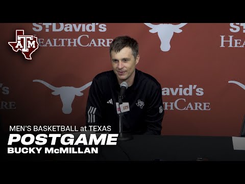Texas Postgame: Bucky McMillan