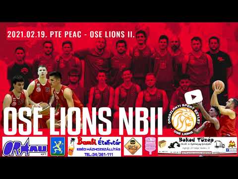 PTE-PEAC - OSE Lions II. highlights