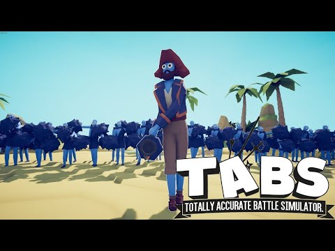 🔥 TABS | Harpooner with Cheerleaders vs every units! (PIRATE UPDATE) 🔥