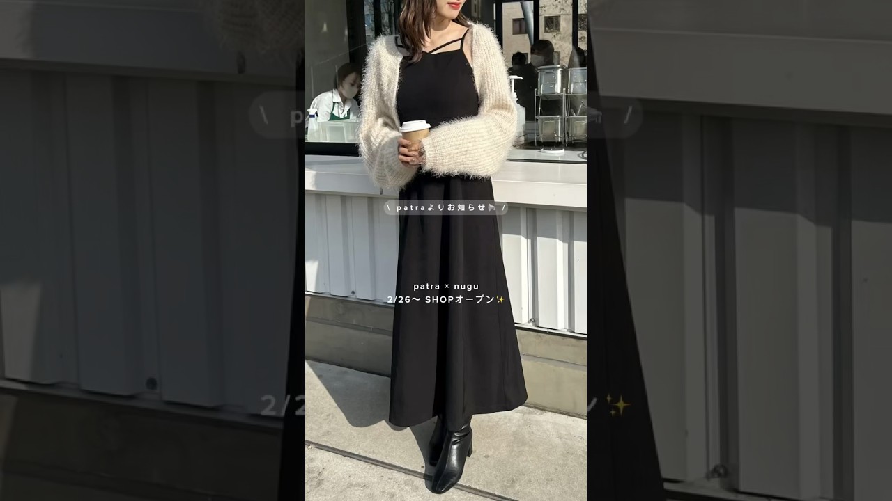 patra × nugu SHOPオープン✨