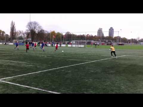 Bijna een doelpunt de Meer D4 - Buitenveldert MD2