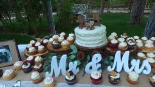 Wedding day at Gold Mountain Manor in Big Bear City