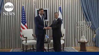 JD Vance criticizes Israel's parliament vote on West Bank annexation