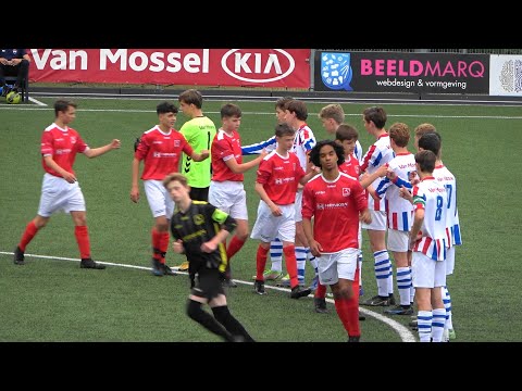 Voor aanvang ASC Nieuwland JO17 -1   vv DOVO JO17 1