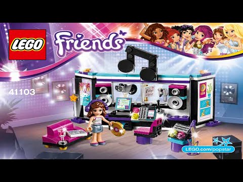 LEGO instructions - LEGO Friends - 41103 - Pop Star Recording Studio