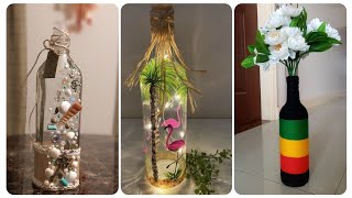 Creative Bottle Craft Ideas for Home Decor | Beautiful Handmade Projects