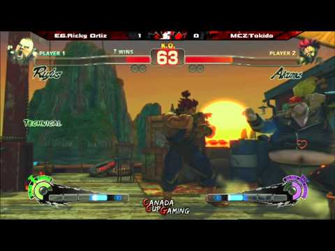 Ricky Ortiz vs Tokido - Canada Cup Gaming 2012 SFIV