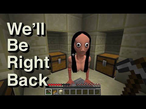 This is Real MOMO in Minecraft (we'll be right back) PART 2