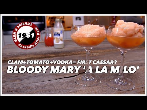 1951 Bloody Mary a La Milo (First Bloody Caesar In Disguise?) - Cocktails After Dark