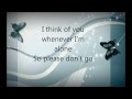Please Don't Go lyrics -Joel Adams 