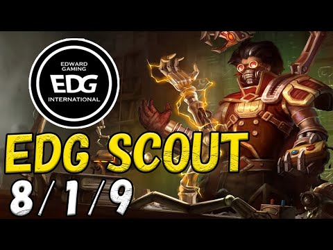 EDG Scout ビクター(Viktor) VS カサディン(Kassadin) MID patch 12.20 NA RANK