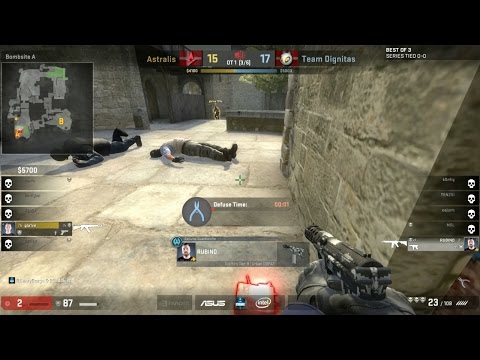 RUBINO vs gla1ve | Astralis vs Team Dignitas - ESL One Cologne 2016 - Group A Decider Match