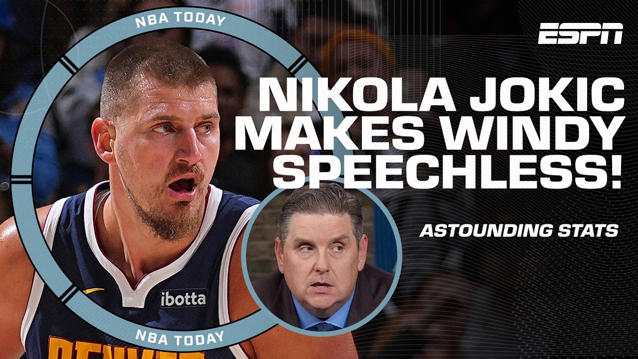 Windy can't HOLD HIMSELF BACK over Nikola Jokic's stats 🗣️ 'AT THE PEAK OF HIS POWERS!' | NBA Today