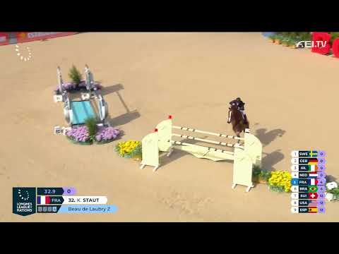 CSIO5* Barcelone - Kevin Staut & Beau de Laubry Z - Coupe des Nations - Manche 1 - 2024
