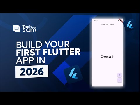 Flutter Beginner Tutorial 2026: Build Your First Mobile App