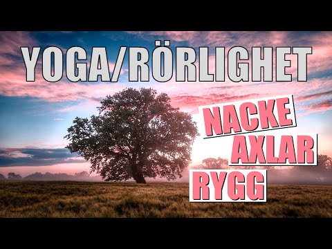 5 MINUTER yoga/rörlighet för stel nacke, rygg & axlar