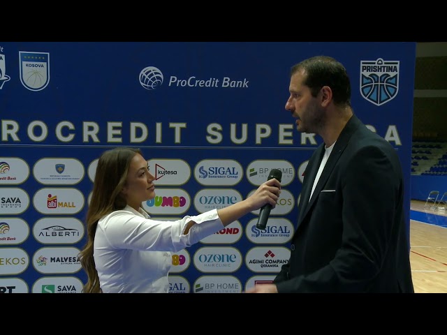 Trajneri i Sigal Prishtinës, Michalis Kakiouzis flet pas fitores ndaj Borës