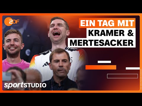 Näher dran geht nicht! Mit Kramer & Mertesacker bei der EURO 2024 | Vlog | sportstudio