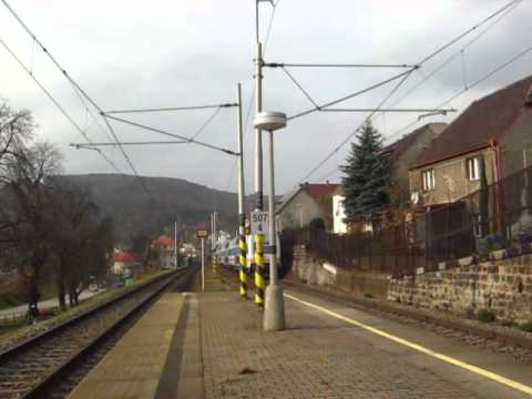 Odjezd vlaku Os 6947 - Dolní Zálezly