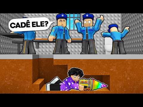 I dug my way out of prison in Roblox!!!