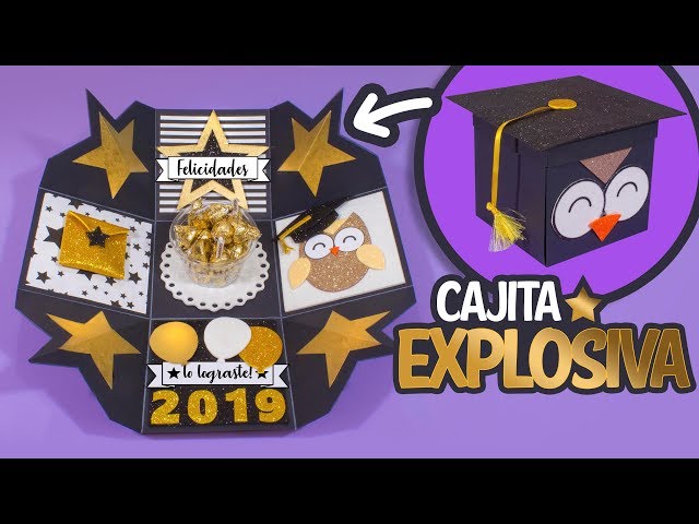 Vídeo relacionado con Caja de regalo, caja de explosión, regalo de graduación, regalo de graduación, regalo de graduación